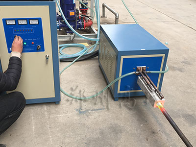 160kw高頻加熱電源加熱錨桿