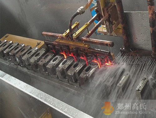錘子端面淬火用中頻感應(yīng)加熱機(jī)