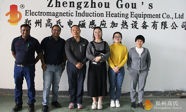 印度客戶訂購80kw超音頻加熱設備來淬火四種工件