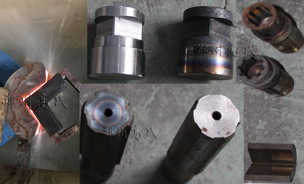 80kw超音頻加熱設備來淬火四種工件